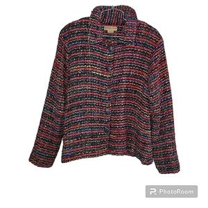 Notations Petite Multicolored Jacket Size PL